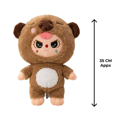 Baby Three Capybara Plushie Ultra Soft 35cm Cosplay Toy India