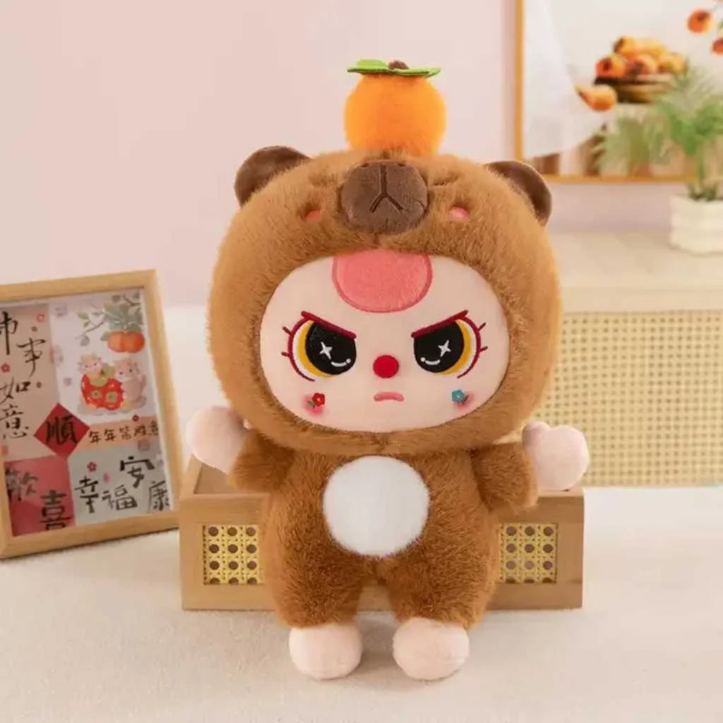 Baby Three Capybara Plushie Ultra Soft 35cm Cosplay Toy India