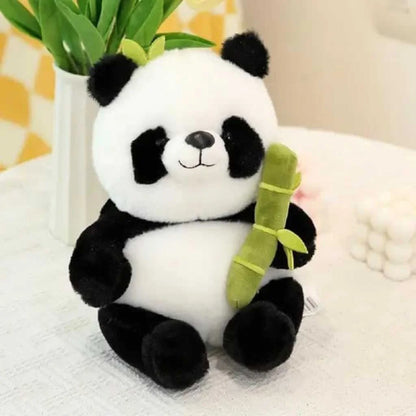 Bamboo Tube Cute Panda Soft Toy