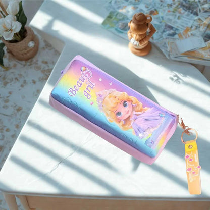 Beauty Girl Princess Pencil Pouch for Kids by DODKart