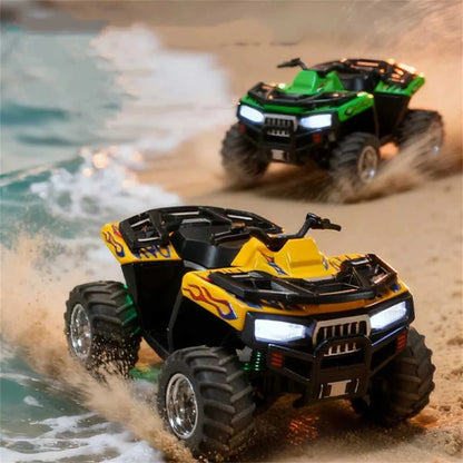 Best Mini Remote Control Monster Truck Alloy Body ATV RC Car
