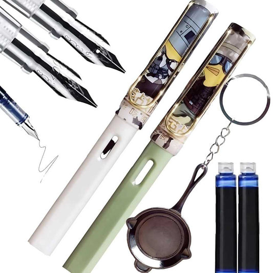 bgmi fountain pen set for school and office