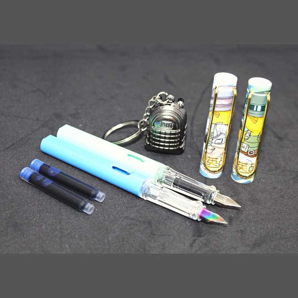 bgmi fountain pen set for school and office
