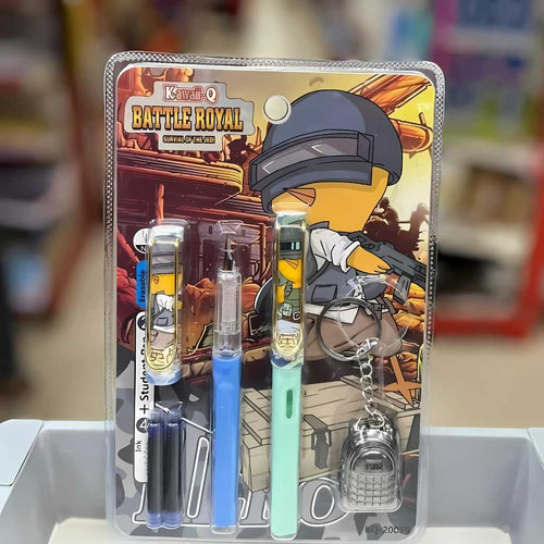 BGMI Fountain Pen Set for School & Office