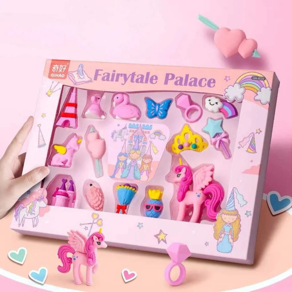 Big 3D Cartoon Eraser Gift Set
