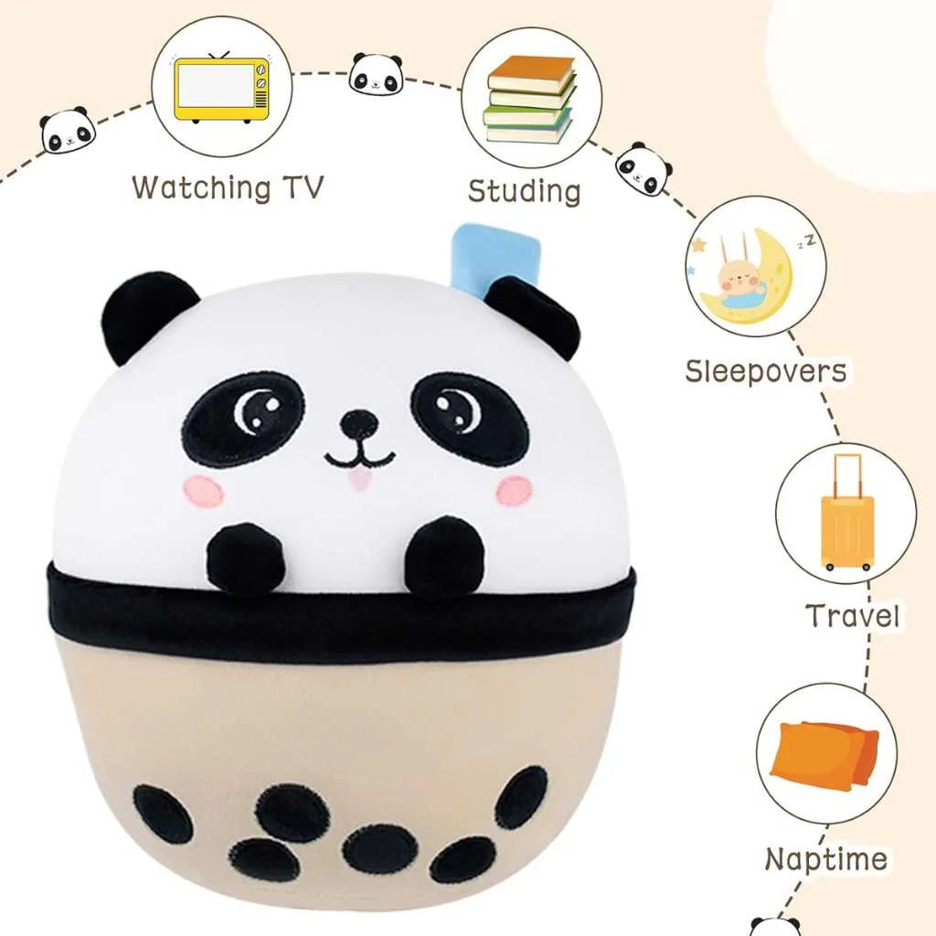 Bouncy Vibrating Panda Ball Soft Toy for Kids with Music