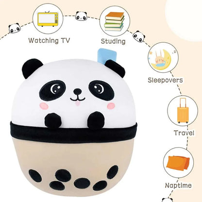 Bouncy Vibrating Panda Ball Soft Toy for Kids with Music