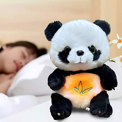 Breating Panda Soft Toy with Sound and Light