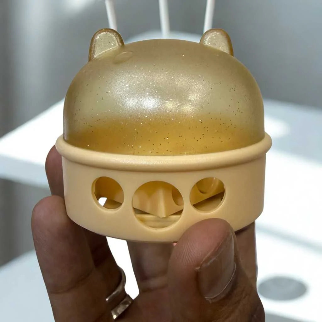 Bubu Bear 3 Hole Pencil Sharpener - Multi-Size for Kids | DODKart