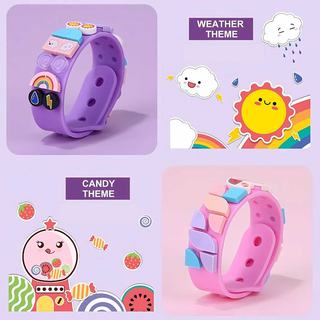 building blocks bracelets band for kids 