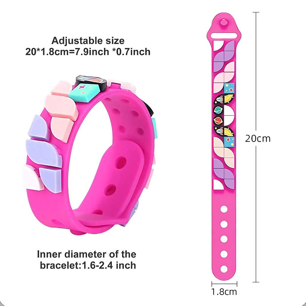 building blocks bracelets band for kids 