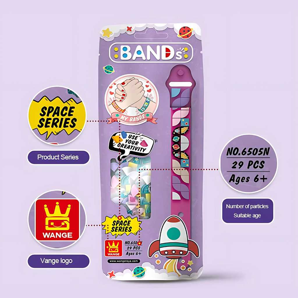 building blocks bracelets band for kids 