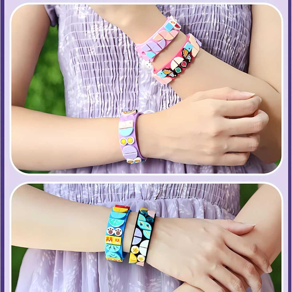 building blocks bracelets band for kids 