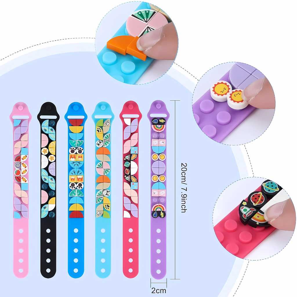 building blocks bracelets band for kids 