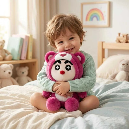 Buy Shinchan Maroon Bear Soft Toy 35cm Best Kids Plushie