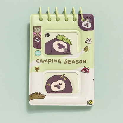 Camping Season Animal Notebook for Kids - Cute Spiral Case | DODKart