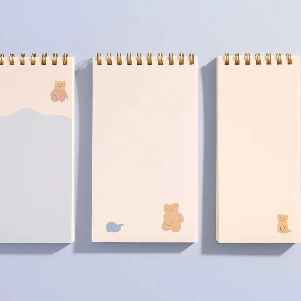 Camping Season Animal Notebook for Kids - Cute Spiral Case | DODKart
