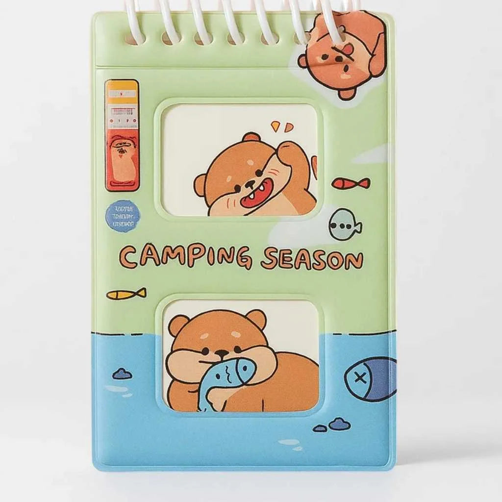 Camping Season Animal Notebook for Kids - Cute Spiral Case | DODKart
