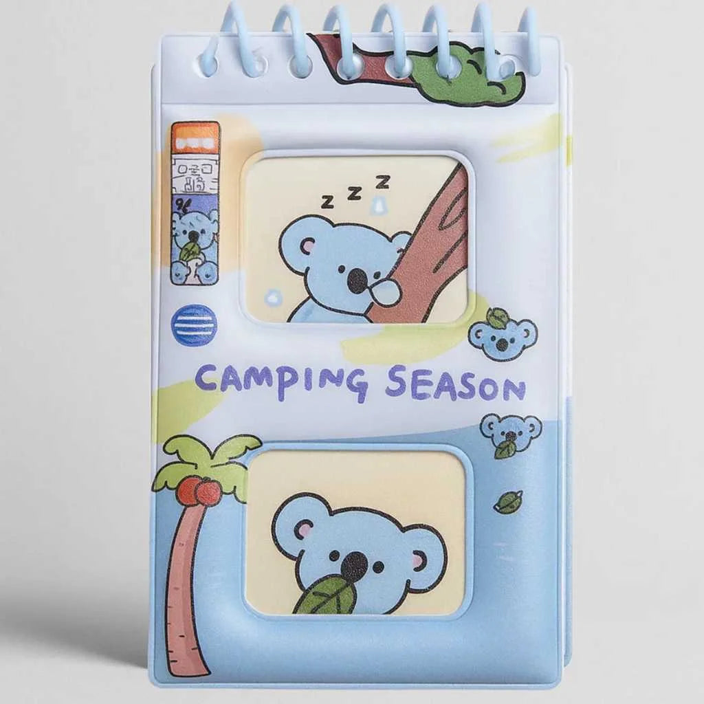 Camping Season Animal Notebook for Kids - Cute Spiral Case | DODKart
