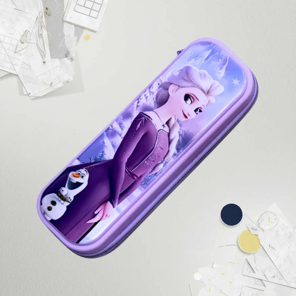 Cartoon Princess Hard Shell Pencil Case for Girls - DODKart