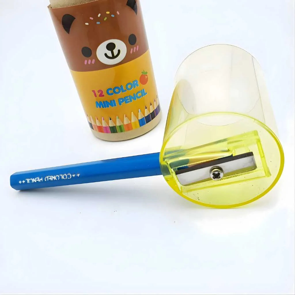 Catoon Theme 12 Piece Colour Pencil Set for Kids