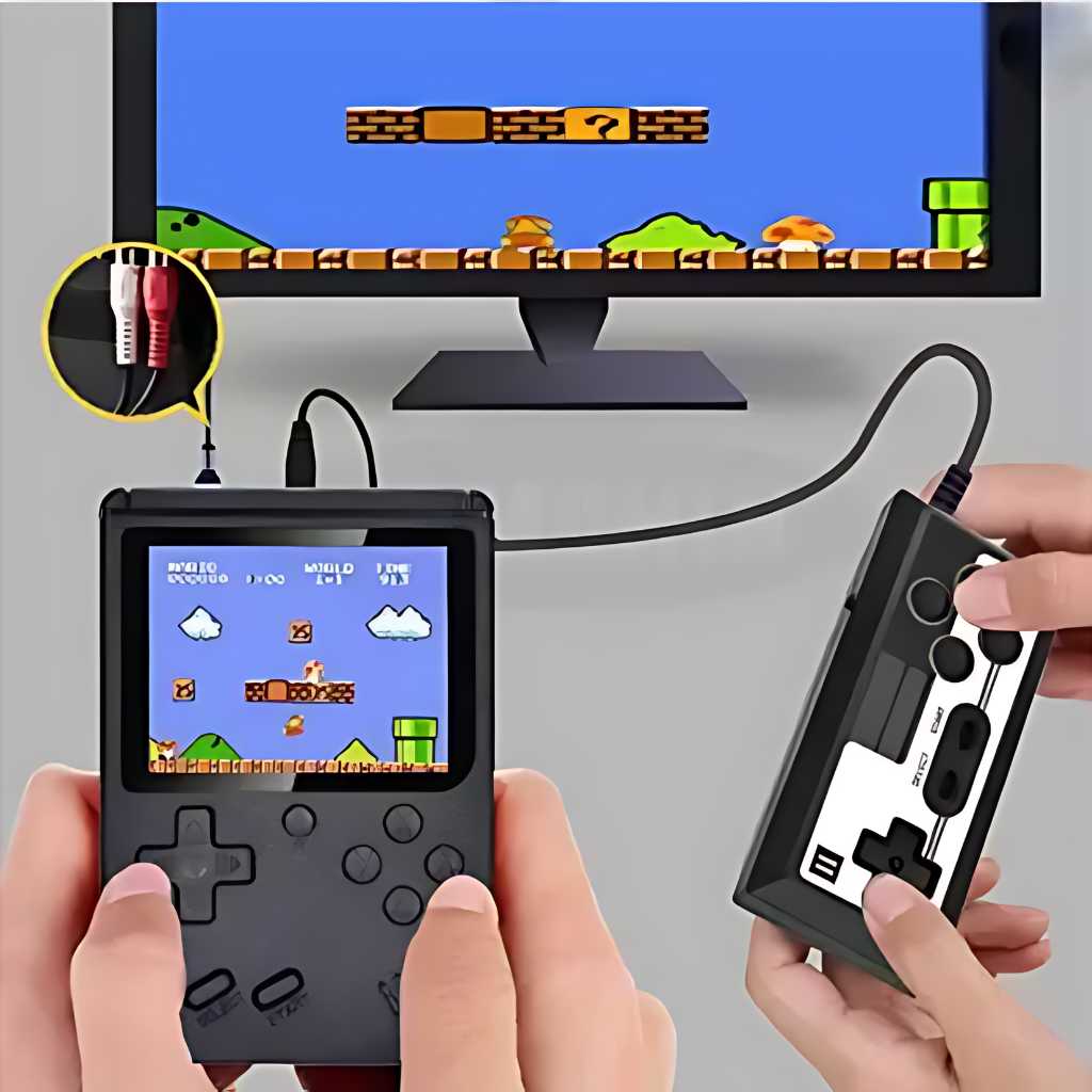 classic game console with 400 games 