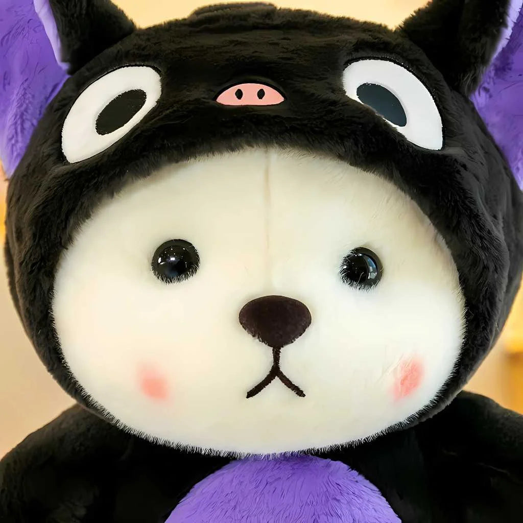 Colorful Hooded Cute Teddy Bear Soft Toy