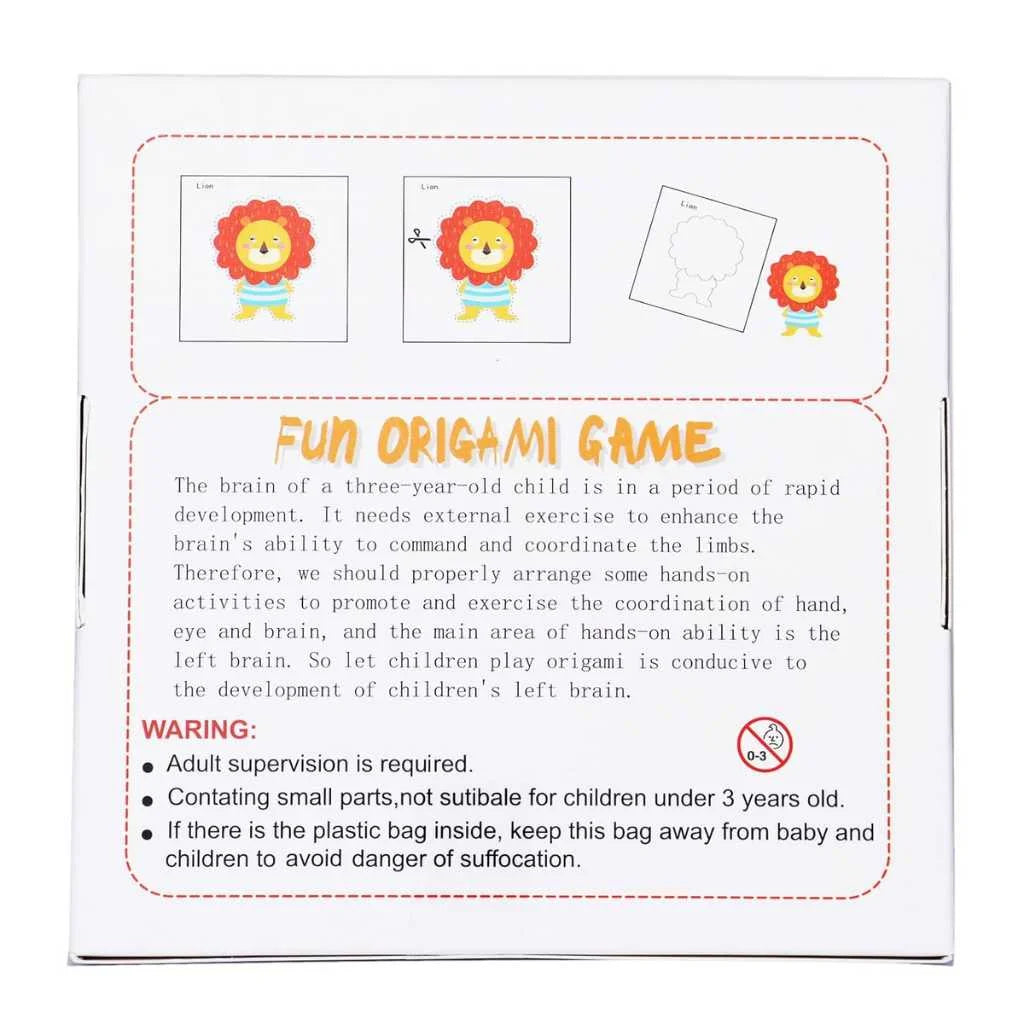 Colourful Paper Cutting Activity Craft Kits with Scissors