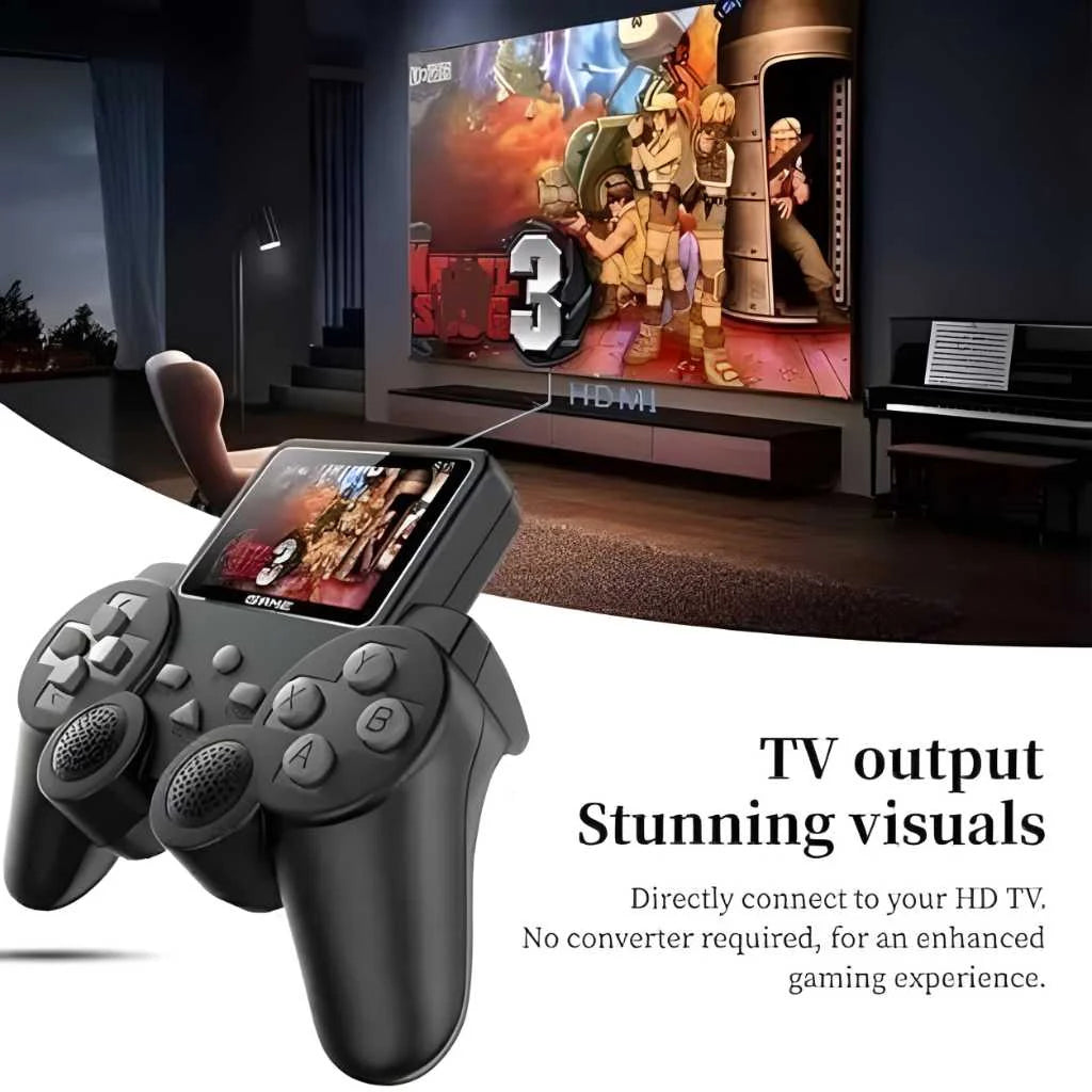 Controller Retro Game Console with Built-in Screen