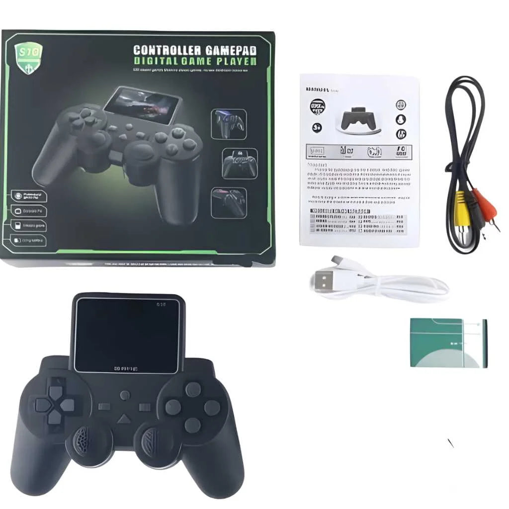 Controller Retro Game Console with Built-in Screen