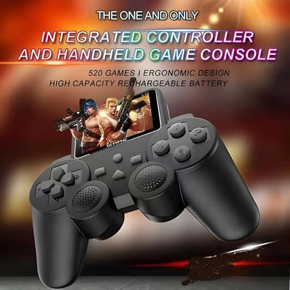 Controller Retro Game Console with Built-in Screen