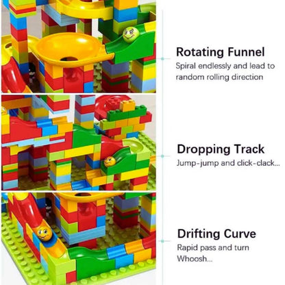 Creative Building Blocks for Kids with Variable Sliding 88 pcs