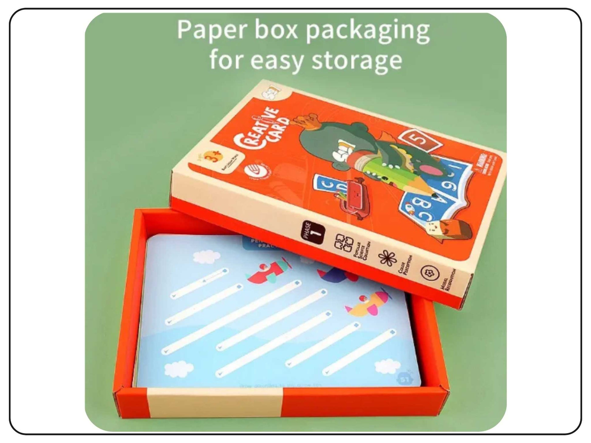 Creative Card Pen Control Training educational toys