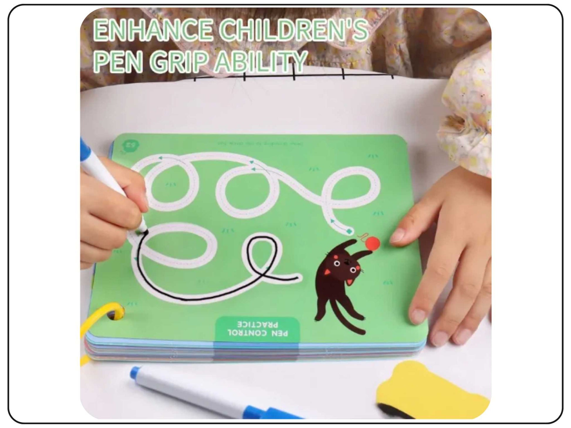 Creative Card Pen Control Training educational toys