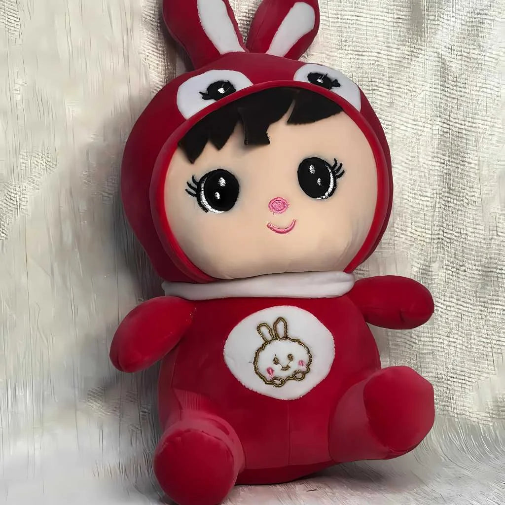 Cuddly Super Soft Toy Doll with Rabbit Ears