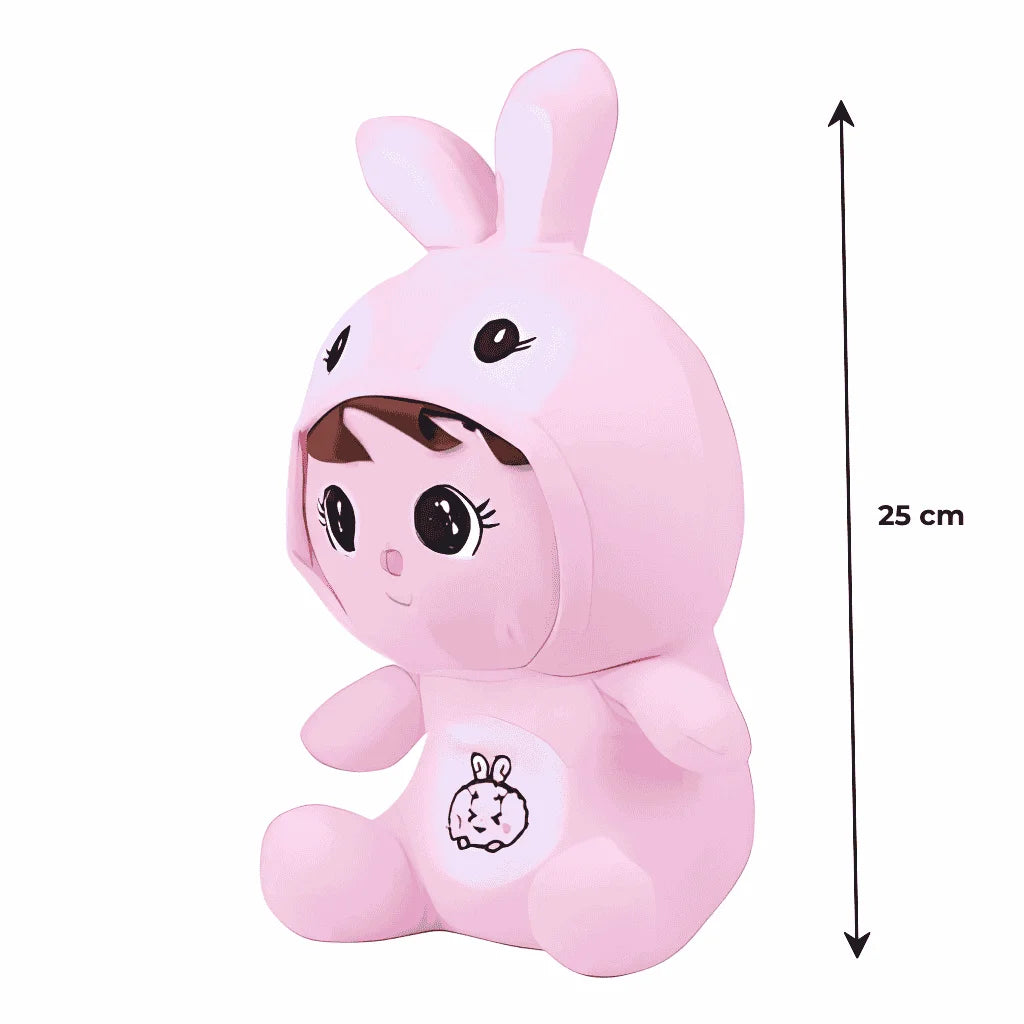 Cuddly Super Soft Toy Doll with Rabbit Ears