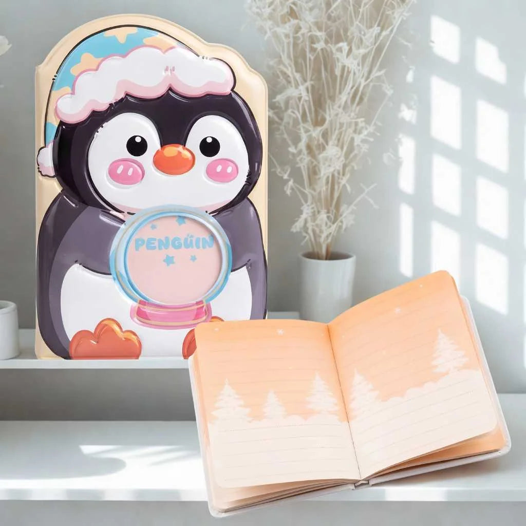 Cute 3D Puffy Animal Diary - Premium Kids Journal for School & Gifts