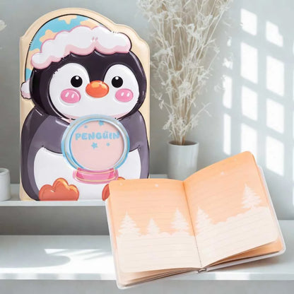 Cute 3D Puffy Animal Diary - Premium Kids Journal for School & Gifts
