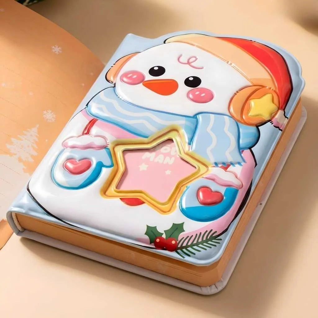 Cute 3D Puffy Animal Diary - Premium Kids Journal for School & Gifts
