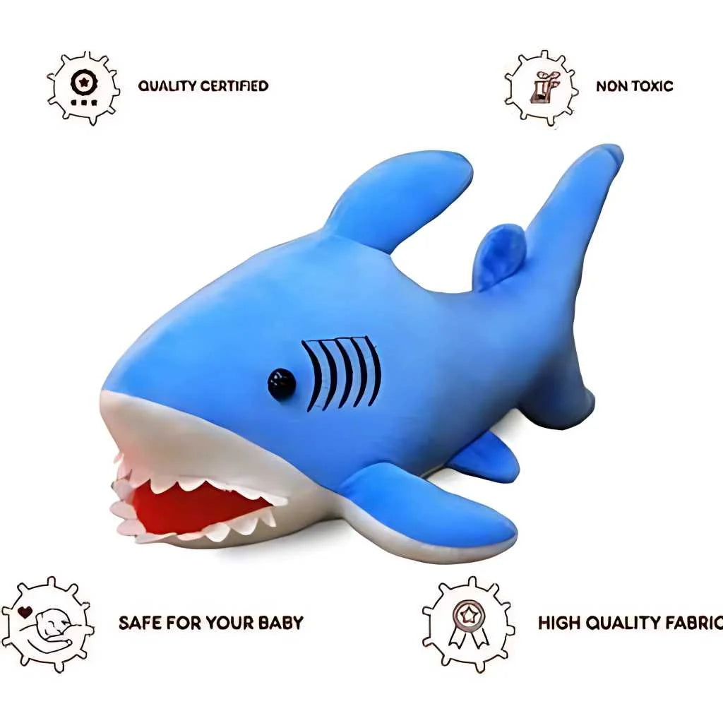 Cute And Cuddly Shark Soft Toy Stuffed Animal DOD Kart cute-and-cuddly-shark-soft-toy-stuffed-animal-dod-kart