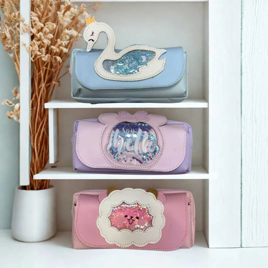 Cute Animal High Capacity Pencil Pouch for Kids | DODKart