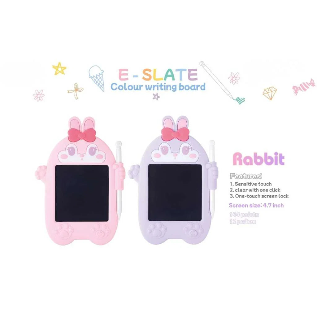Cute Animal Rabbit Theme LCD Writing Pad