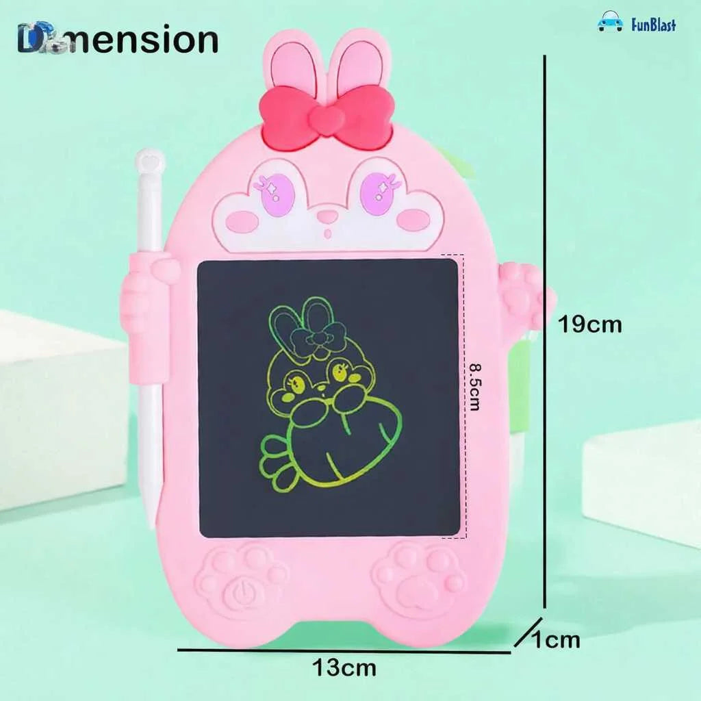 Cute Animal Rabbit Theme LCD Writing Pad