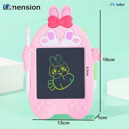 Cute Animal Rabbit Theme LCD Writing Pad