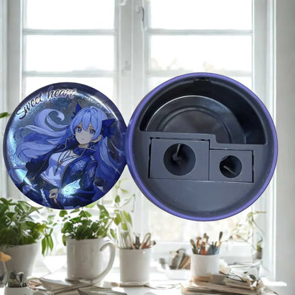 Cute Anime 2 Hole Pencil Sharpener for Kids - Dual Size | DODKart