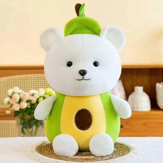Cute Avacado and Straberry Teddy Bear for Girls