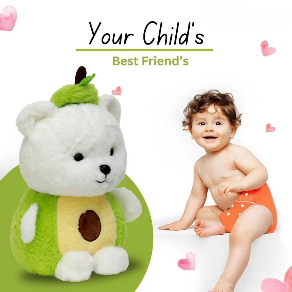 Cute Avacado and Straberry Teddy Bear for Girls