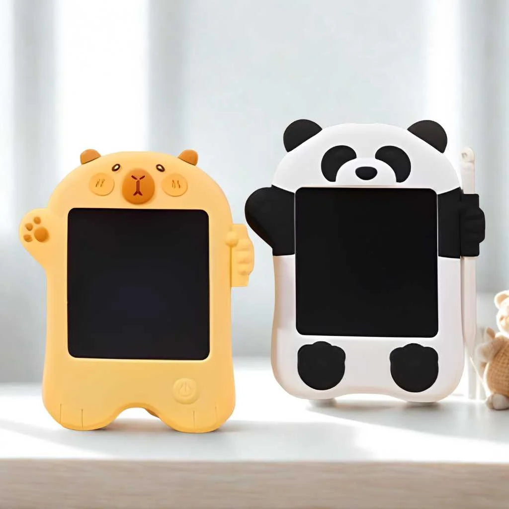 Cute Bear and Panda Theme LCD Writing Pad 6.5 Inches