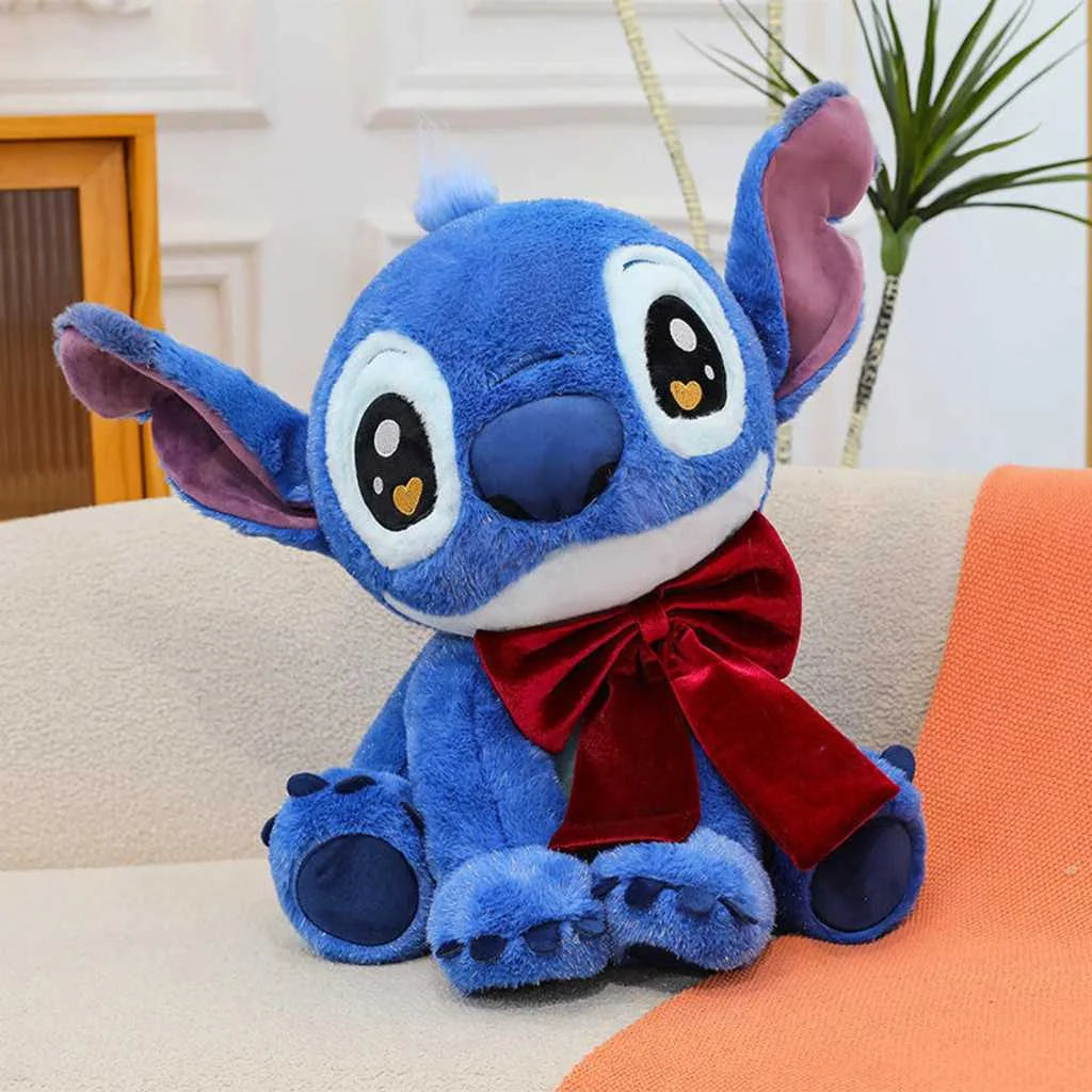 Cute Blue Alien Soft Toy with Sparkling Eyes 35cm