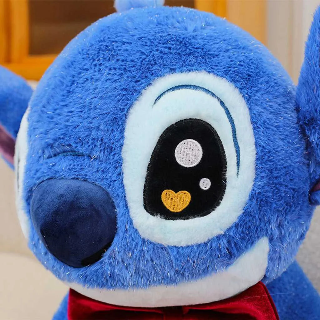 Cute Blue Alien Soft Toy with Sparkling Eyes 35cm